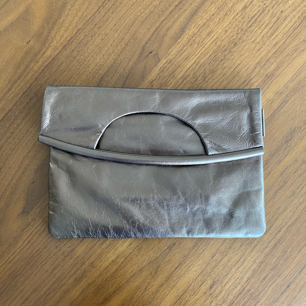 Hobo Bags bronze clutch